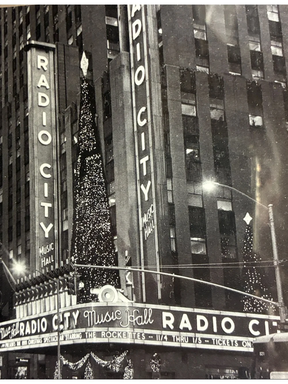 Framed Radio City Music Hall NYC Wall Art Photography by Wolodymyr Gritsik